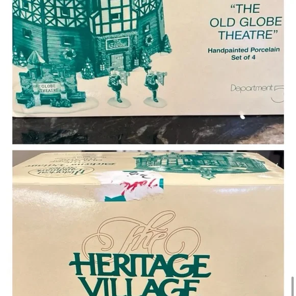 The Globe Theater Department 56 Dickens piece - Picture 5 of 6